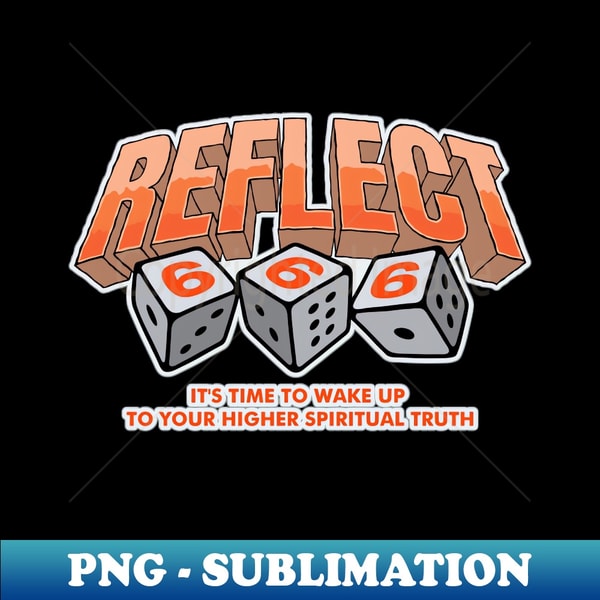 Angel Numbers 666 Reflect word lettering art - Stylish Subli - Inspire ...