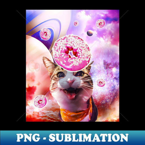 SX-32499_Space Galaxy Cat With Donut 7109.jpg