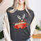 Christmas Coffee Shirt, Funny Christmas Reindeer Shirt, Snow Warm Cozy Winter Women Shirt, Christmas Latte Shirt, Hot Cocoa Christmas Shirt.jpg