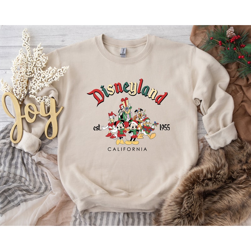 Disney Christmas Family Matching Shirt, Disney Squad Sweatshirt, Disney Trip Shirt, Disney Sweatshirt, Disney Christmas Shirt, Magical Land.jpg
