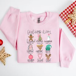 god says i am christmas, christmas shirt, christmas gift, christmas jesus shirt, christian jesus tshirt, christian bible