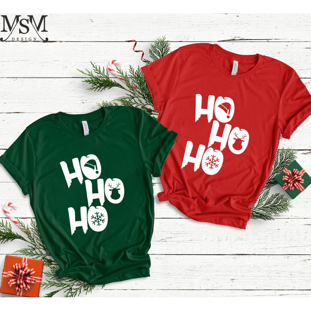 Christmas Shirt, Ho Ho Ho Shirt, Holiday Shirt, Merry Shirt, Christmas Shirt, Santa Claus Shirt, Christmas Ho Ho Ho, Christmas Gift Shirt.jpg