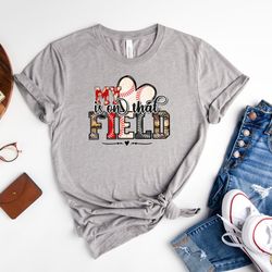 my heart is on that field shirt for family, baseball game day shirt, baseball mom and dad shirt, catcher shirt, baseball