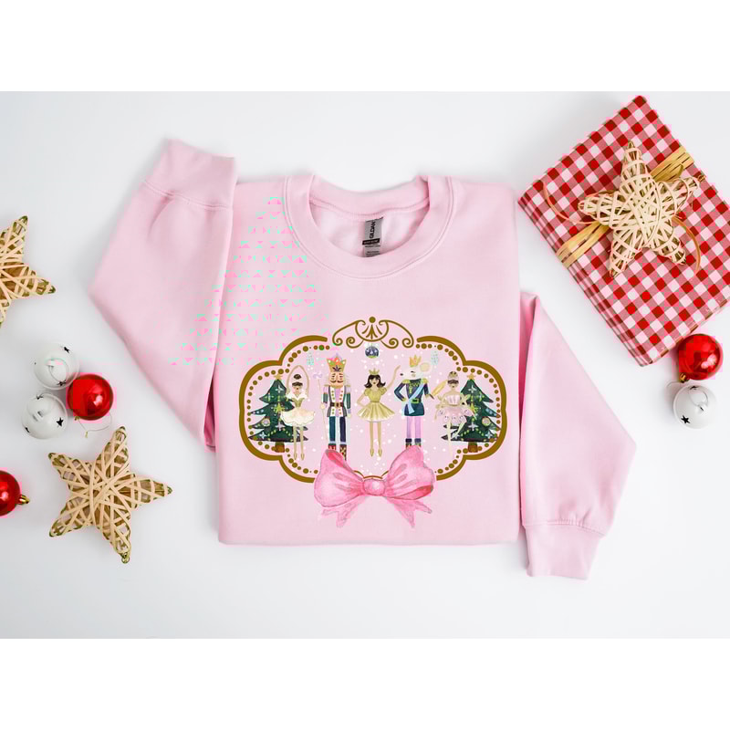 Nutcracker Sweatshirt, Christmas Sweatshirt, Sugar Plum Fairy Shirt, Christmas Sweater, Christmas Shirt, Xmas Shirt, Christmas Gift 1.jpg