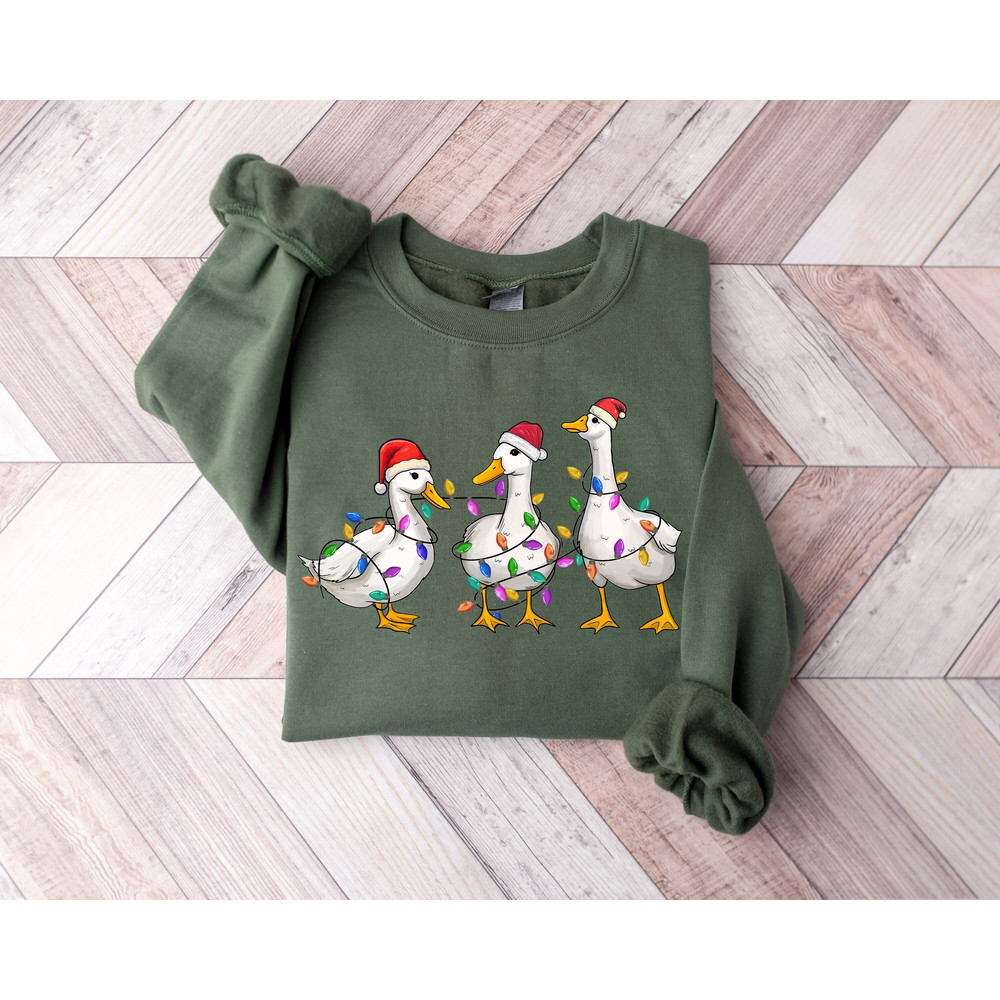 Silly Goose Christmas Sweatshirt, Silly goose Sweatshirt, Christmas Sweatshirt, Christmas Ducks Sweatshirt, Silly Goose University Christmas.jpg