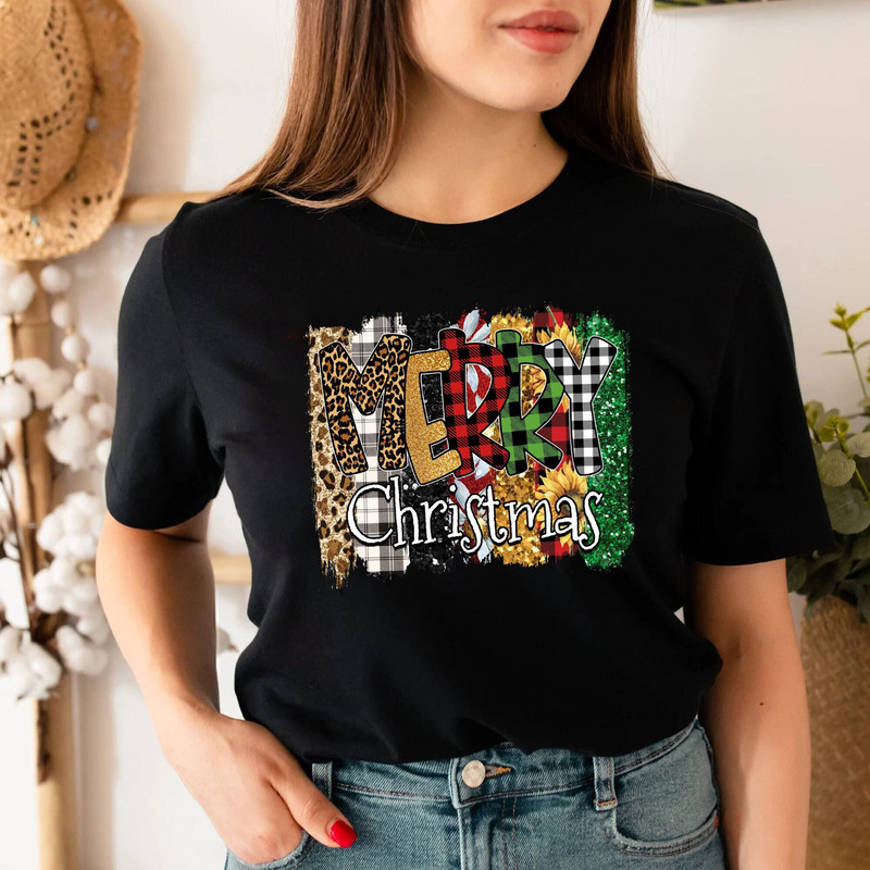 Christmas Shirt, Womens Christmas Shirt, Christmas Shirts for Women, Christmas Women, Merry Christmas Shirt, Merry and Bright Shirt,Xmas Tee.jpg