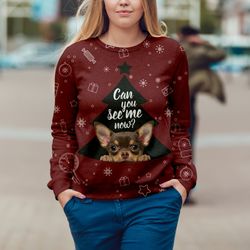 Winter Chihuahua Sweater, Unisex Sweater, Sweater For Dog Lover