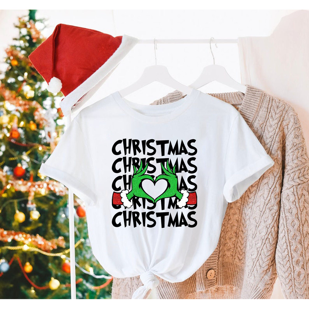 Christmas T-shirt, Christmas Tee, Holiday Hoodie, Retro Santa Shirt, Retro Christmas Tee, Christmas Shirt For Women, Christmas Family Tshirt.jpg