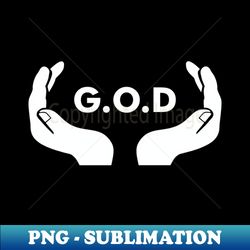 God - Signature Sublimation PNG File - Fashionable and Fearless