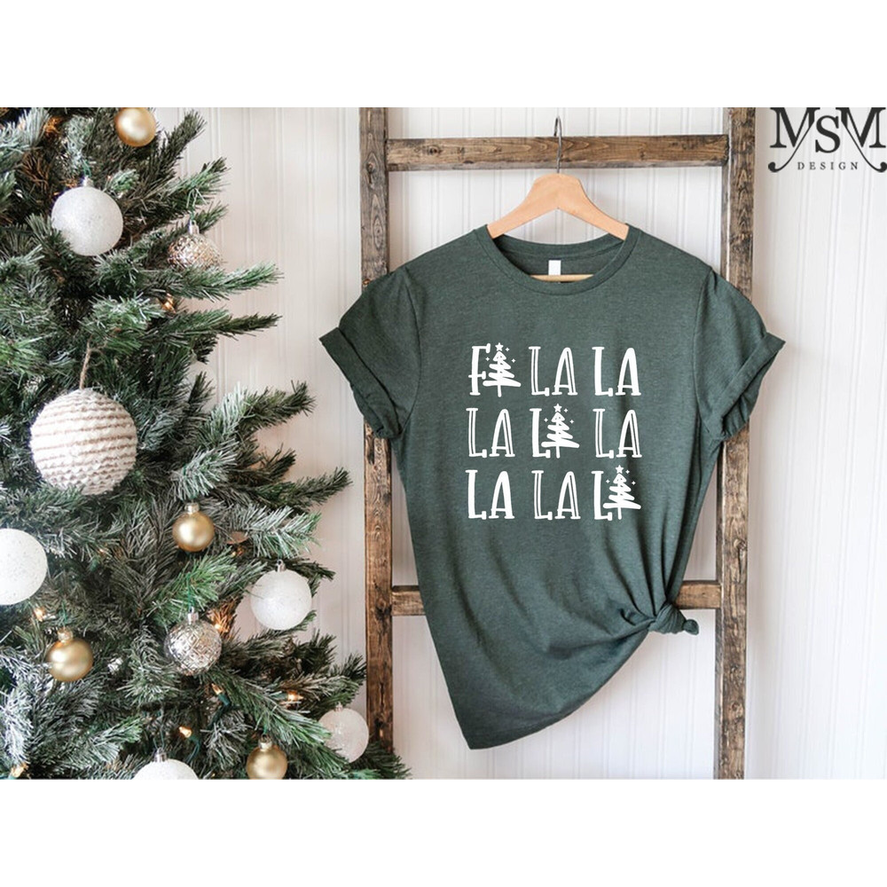 Fa La La La La, Christmas Gift Shirt, Christmas Shirt, Holiday Shirt, Fun Christmas Shirt, Women's Holiday Shirt,Men's Holiday Tee, Xmas Tee.jpg