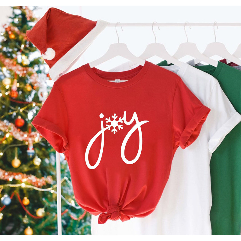 Joy Christmas Shirt, Cute Christmas Shirt, Christmas Party, Holiday Shirt, Joy Shirt, Merry Christmas Family Shirt, Christmas Gift Shirt.jpg