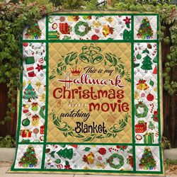 hallmark christmas movie watching blanket, christmas blanket, christmas movie blanket, christmas gifts, movie watching c