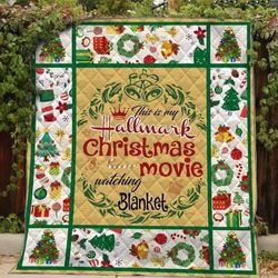 hallmark christmas movie watching blanket, christmas blanket, christmas movie blanket, christmas gifts, movie watching c
