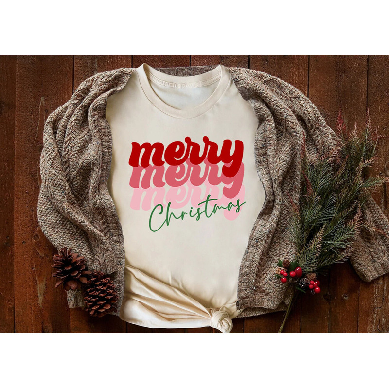 Merry Merry Merry Christmas Shirt,Couple Family Matching Shirt,Merry Christmas Shirt,Funny Christmas Shirt,Christmas Gift For Women Men Kids.jpg