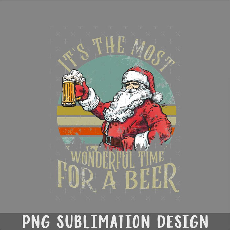 DM241123502-Its the Most Wonderful Time For a Beer Beer Lovers PNG, Christmas PNG.jpg