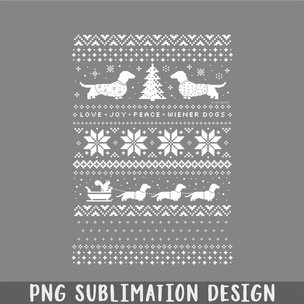DM241123247-Dachshunds Christmas Sweater Pattern PNG, Christmas PNG.jpg