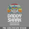 DM241123248-Daddy Shark Retro For Dark Print PNG, Christmas PNG.jpg