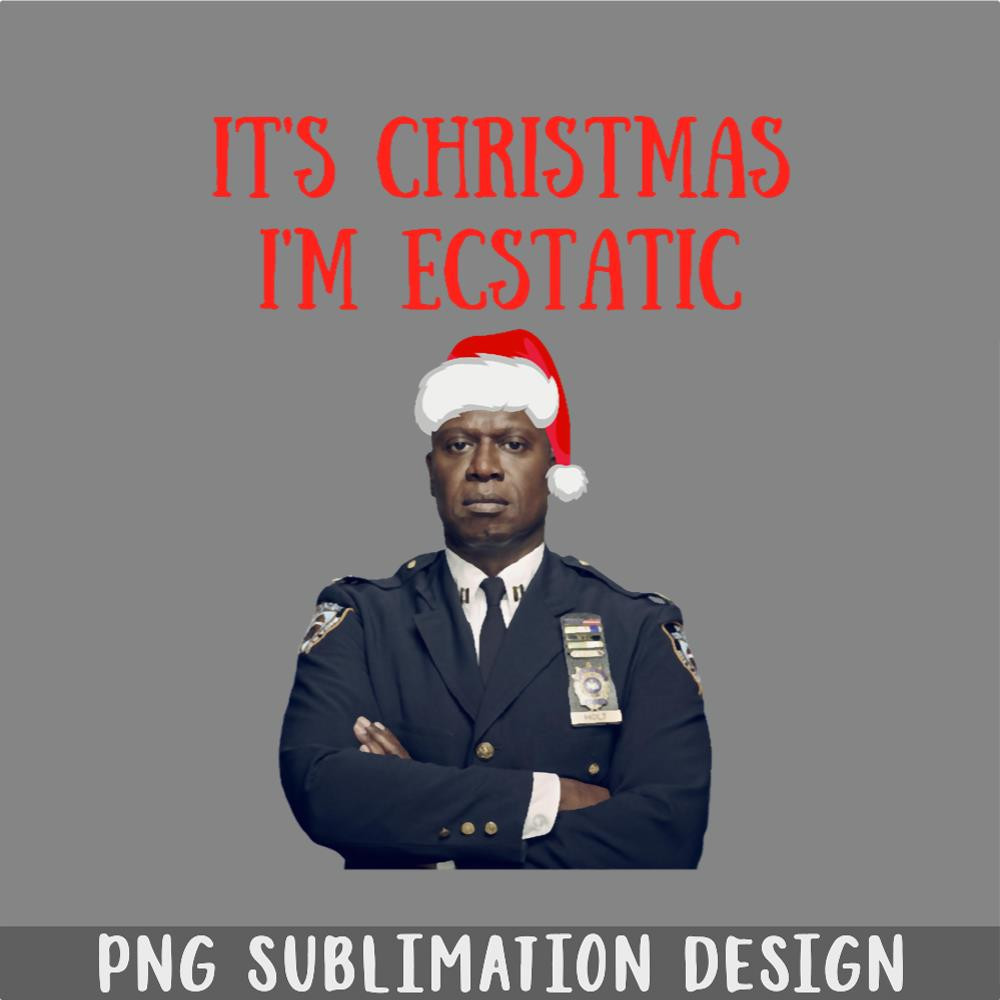 DM241123117-Captain Raymond Holt Christmas Funny PNG, Christmas PNG.jpg
