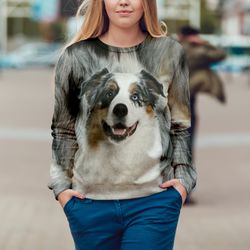 Australian Shepherd Sweater, Unisex Sweater, Sweater For Dog Lover