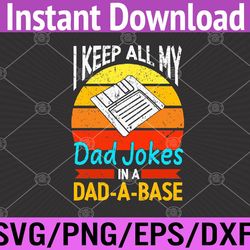 fathers day dad jokes funny dad svg, eps, png, dxf, digital download