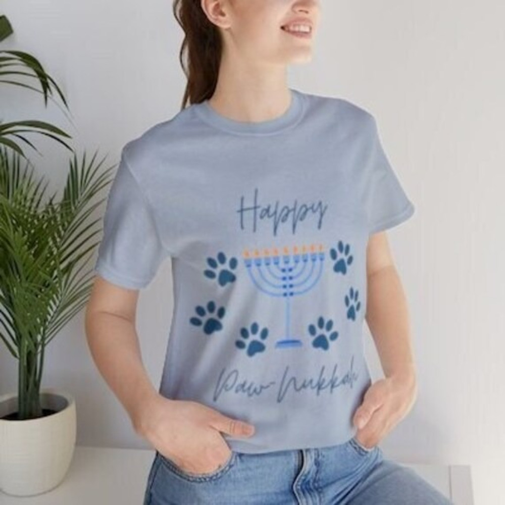 Happy Pawnukkah Shirt Hanukkah Shirt Hanukkah Gift Petlover Gift Dog Shirt Dog Mom Gift Cat Mo