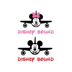 disney bound plane minnie mickey svg, trending svg, disney bound svg, disney svg, disney vacation svg, disney trip svg,