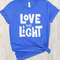 Love and Light TShirt Hanukkah TShirt Holiday Tshirt Seasonal TShirt Hanukkah Vibes Hanukk
