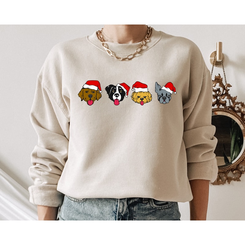 Christmas Dog Sweatshirt and Hoodie, Dog Owner Christmas Gift, Dog Christmas Sweatshirt, Christmas Sweater, Holiday Sweater, Christmas Shirt 2.jpg