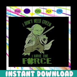 star wars svg, st. patricks day svg, yoda svg, yoda print, yoda shirt, yoda gift,yoda star wars svg, yoda lover svg, pat