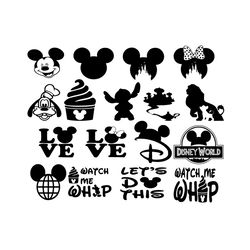 disney world svg bundle, trending svg, disney svg, disney bundle, disney clipart, disney vector, mickey svg, mickey mous