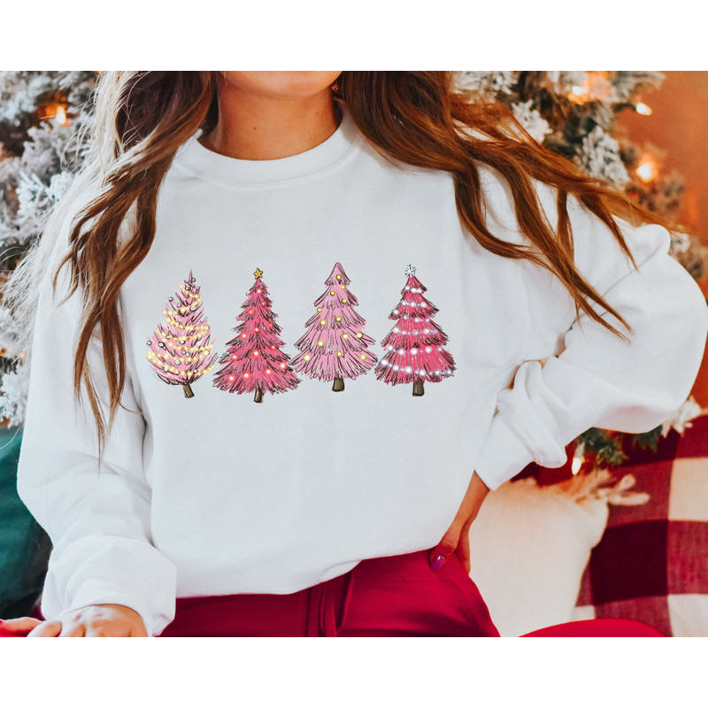 Christmas Sweatshirt and Hoodie, Christmas Sweater, Christmas Crewneck, Christmas Tree Sweatshirt, Holiday Sweaters Women, Winter Sweatshirt 1.jpg