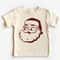 Santa Toodler Shirt, Cute Christmas Kids Shirt, Retro Holiday Natural Toddler.jpg