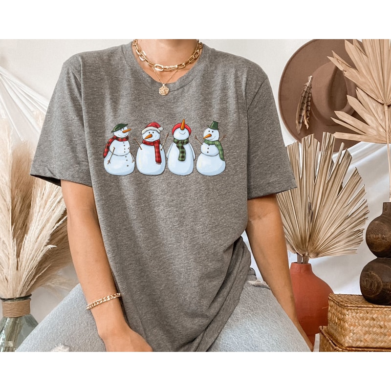 Snowman Shirt, Christmas Shirt, Snowman Tee, Snowman T-Shirt, Christmas Crewneck, Christmas Sweater, Christmas Shirts for Women.jpg