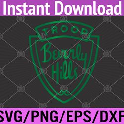 troop movie california-hills pink and green phyllis-beverly svg, eps, png, dxf, digital download