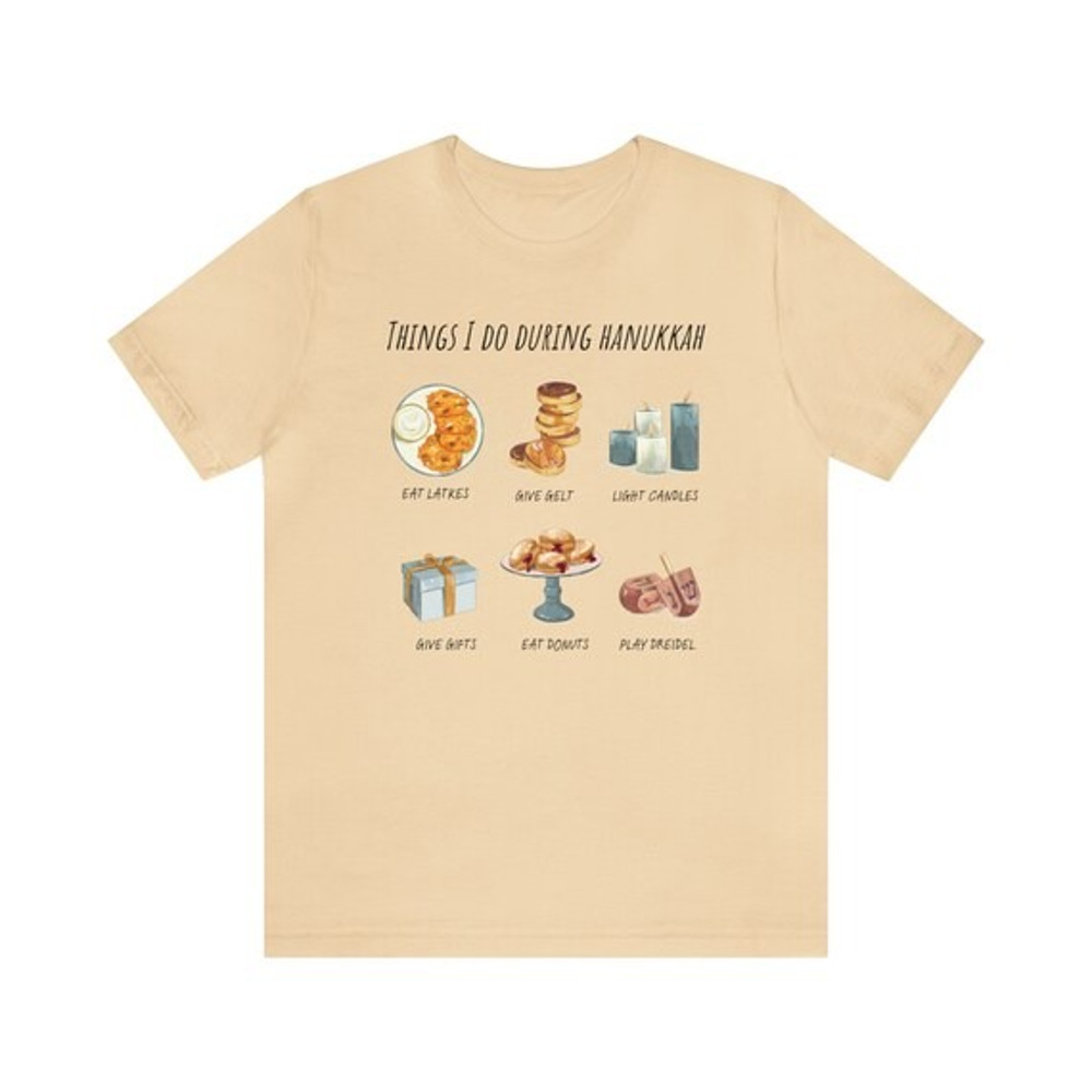 Things I Do Hanukkah Shirt Funny Hanukkah TShirt Chanukah Shirt Jewish Gifts Happy Hanukkah Shirt C