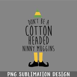 elf cotton headed ninny muggins png, christmas png