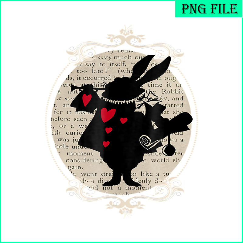 QUE301023147-Alice In Wonderland Rabbit PNG, Time Machine PNG, Heart Queen PNG.png