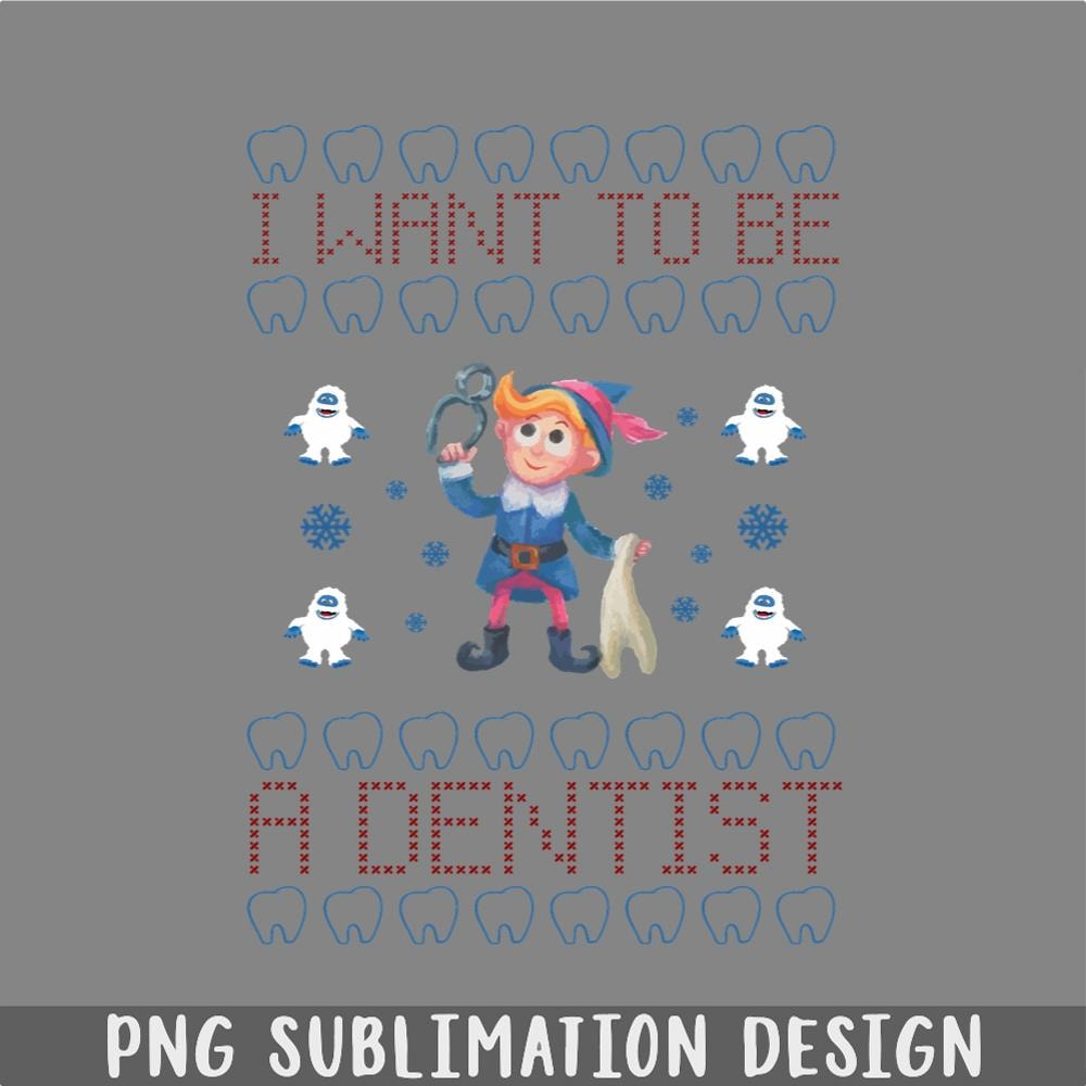 DM241123441-Hermey the Elf I Want to be a Dentist PNG, Christmas PNG.jpg