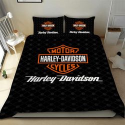 Harley Davidson Bedding Set Cover Design 3D - M102003