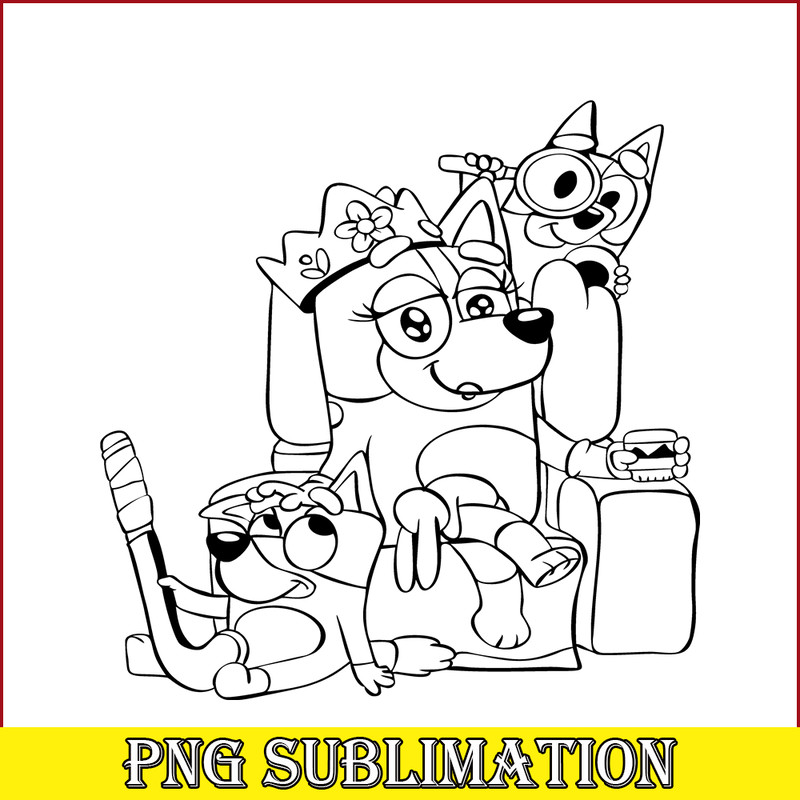 BL22112323-Cute Bluey Design SVG PNG DXF EPS Bluey Cartoon SVG Bluey SVG.png