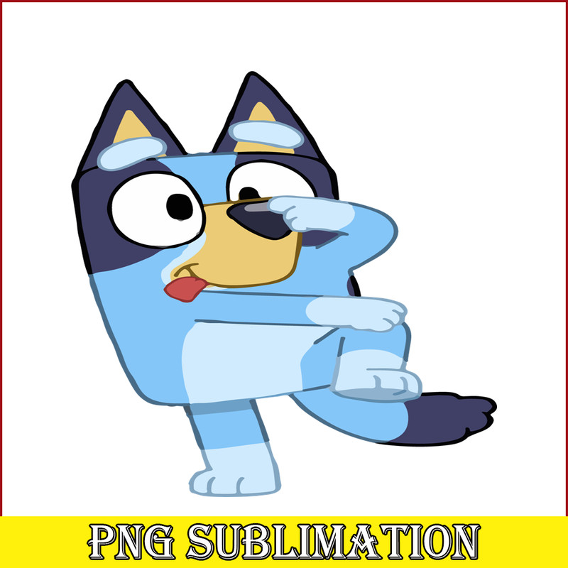 BL22112329-Funny Bandit SVG PDF PNG Bluey Character SVG Bluey Movie SVG.png