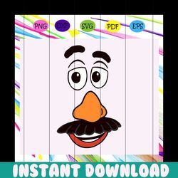 mr potato head faces,mr potato svg,mr potato shirt, toy story svg, cartoon svg, trending svg for silhouette, files for c