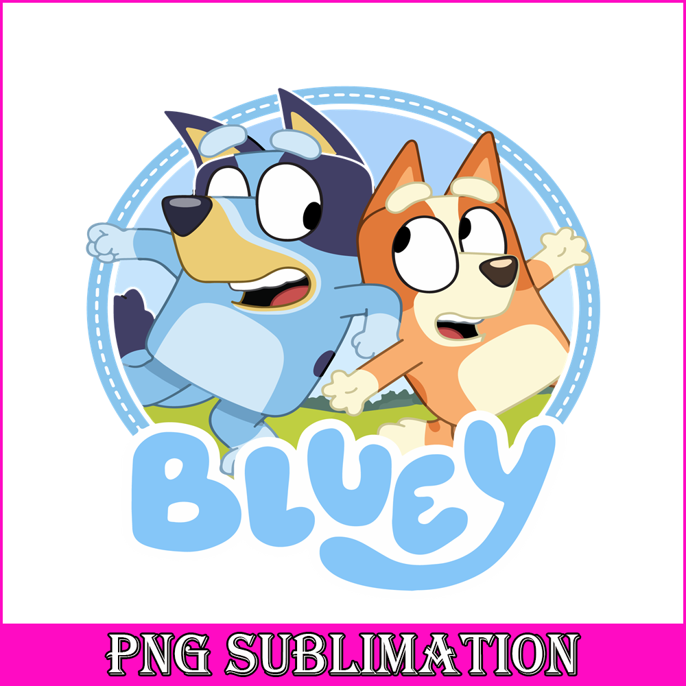 BL22112330-Bluey Siblings SVG PDF PNG Bluey Family SVG Bandit And Chilli SVG.png