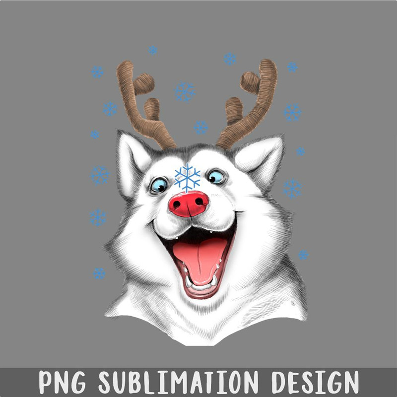 DM241123459-Husky Rudolph PNG, Christmas PNG.jpg