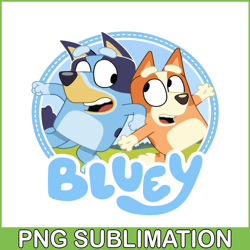 bluey siblings svg pdf png bluey family svg bandit and chilli svg