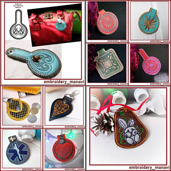 In_the_hoop_embroidery_bundles_of_10_designs_keychain