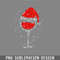 DM241123208-Christmas Wine Glass Snowflakes Santa Hat Red Wine PNG, Christmas PNG.jpg