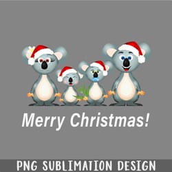 merry christmas koala australian theme png, christmas png
