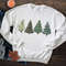 Christmas Trees Sweathirt, Christmas Shirts for Women, Merry and Bright, Sweatshirt For Christmas, Cute Christmas Shirts, Holiday Tee, Santa.jpg