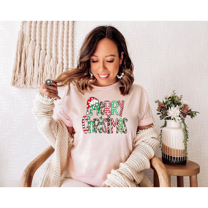 Cute Christmas Shirts Christmas Tree Shirt Winter Christmas Tee Holiday Shirt Pretty Christmas Gift Christmas Family Shirt Santa Claus Shirt.jpg